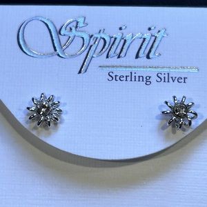 Sterling silver earrings